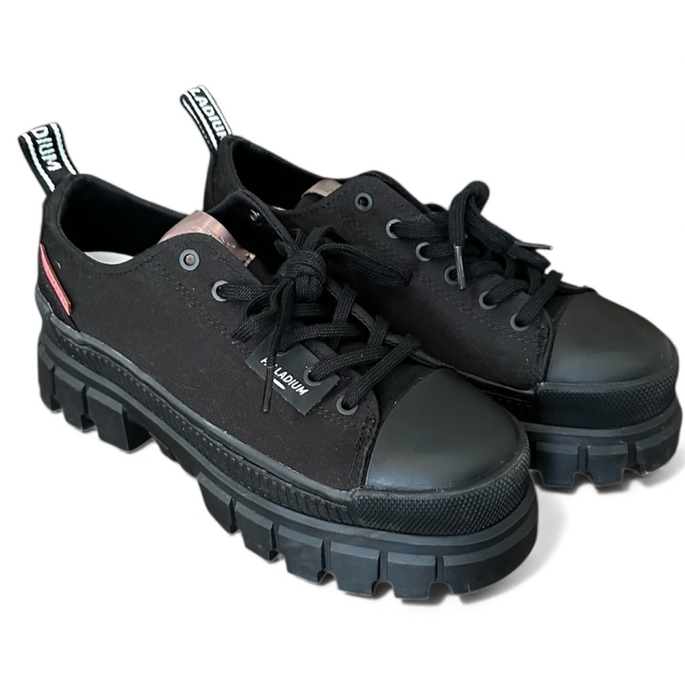 Palladium Black Rugged Sneakers